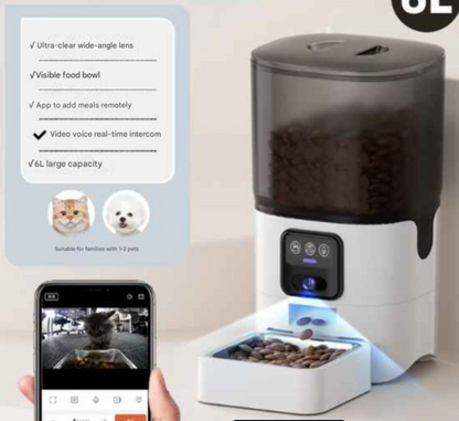6L WLAN Futterautomat mit App-Steuerung