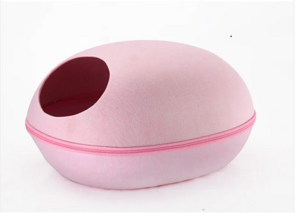 Removable Eggshell Cat Bed