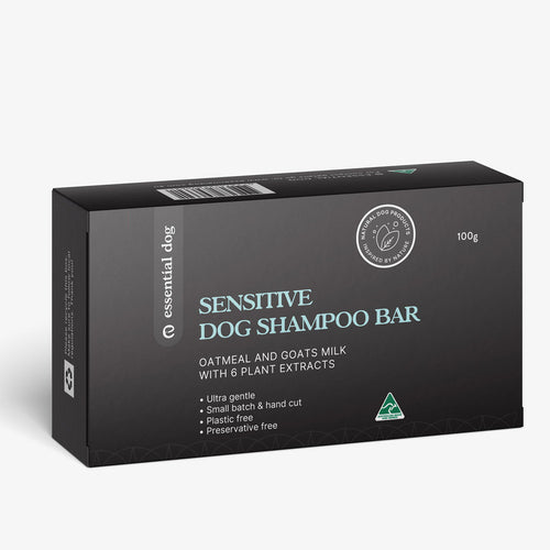 Solid Dog Shampoo Bar (Sensitive): Oatmeal, Lavender & Geranium