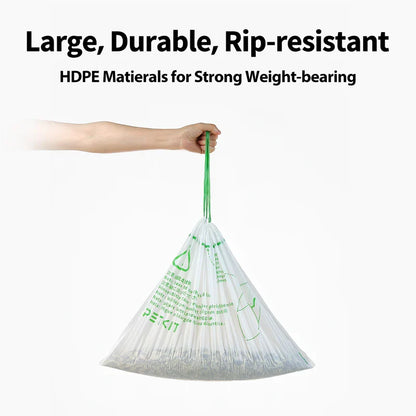 Trash Bags with Drawstrings